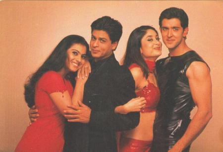kajol and shahrukh khan = kareena kapoor and hrithik roshan